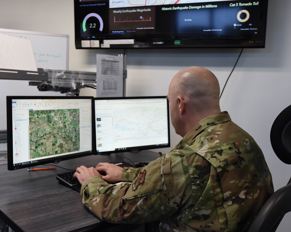 ArcGIS program provides real time information to emergency responders. ArcGIS program provides real time information to emergency responders.