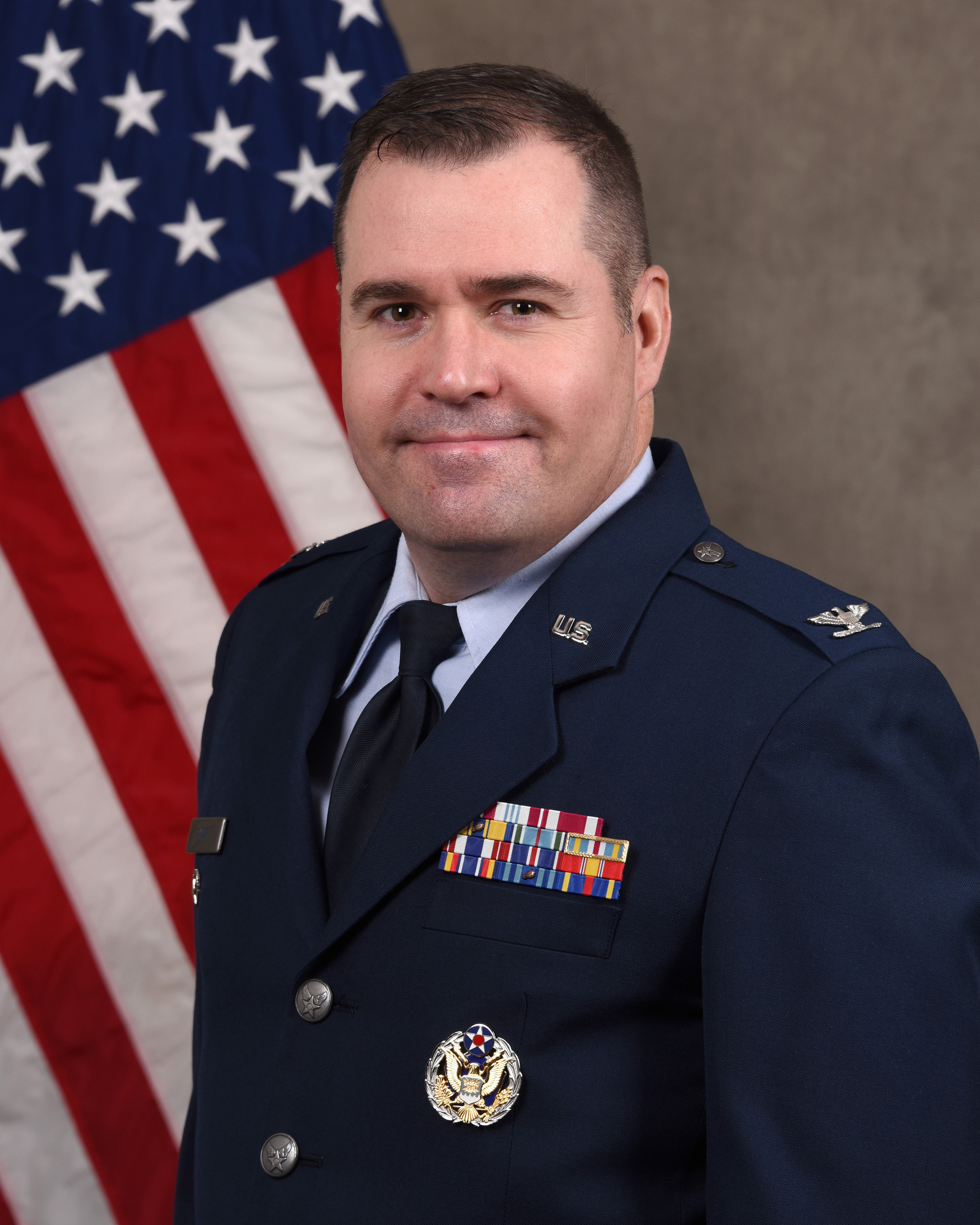 Col. Steven Smart, vice commander, 184th Wing